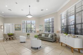 Wesley Chapel apartment for rent - Clubhouse social area - Delano at Cypress Creek