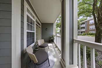 Private patios and balconies*