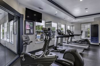 Fully-equipped fitness center
