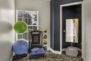 Fully-equipped fitness center