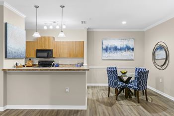 Exquisite light cherry wood cabinetry