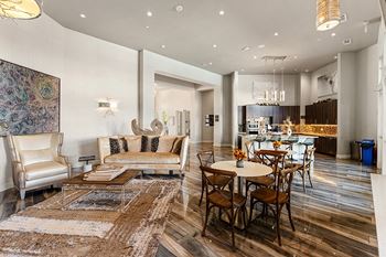 Spacious, modern clubhouse