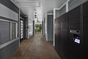 Electronic parcel locker system
