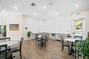 Rohnert Park apartment for rent - Mountain Shadows Apartments - Clubhouse kitchen and coffee bar