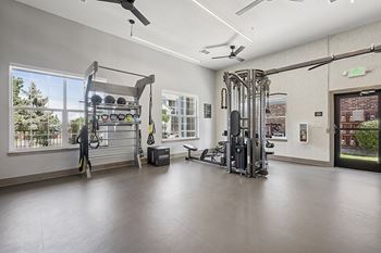 State-of-the-art fitness center