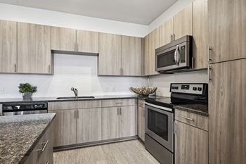 Cabinet-mounted microwave