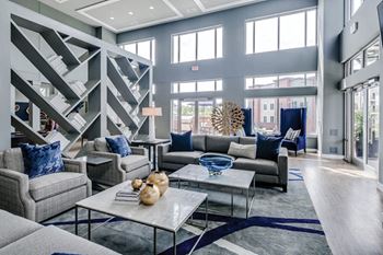 Urban green - stunning clubhouse great room
