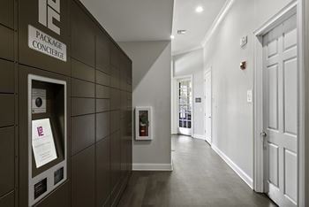 Electronic parcel locker system