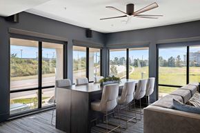 Overland Park apartment for rent - Element 25 conference table with large window views