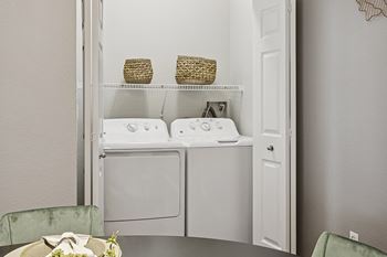 Washer/dryers in every unit