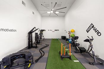 Crossfit training area
