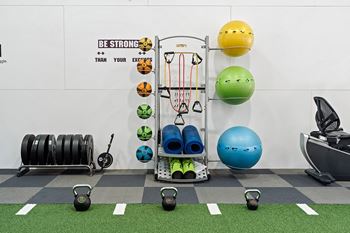 Crossfit training area