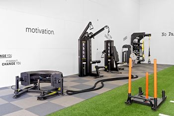 Crossfit training area