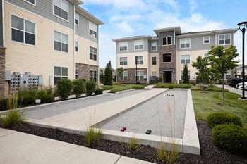 The haven at shoal creek bocce ball court
