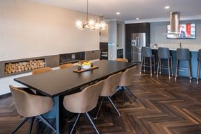 Edina apartment for rent - Resident clubhouse kitchen with microwave - Onyx Edina