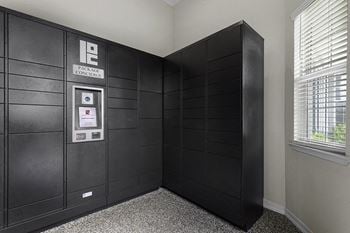Electronic parcel locker system