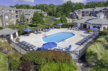 Two sparkling, saltwater swimming pools