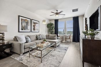 Soaring 9-foot ceilings