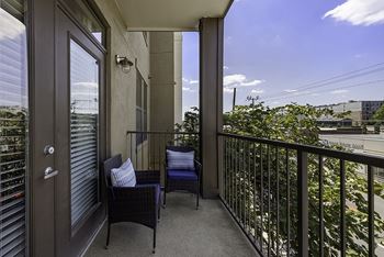 Patio or balcony in every unit