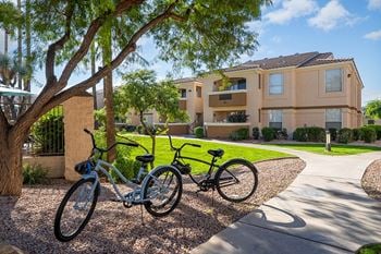 Bicycles available for loan
