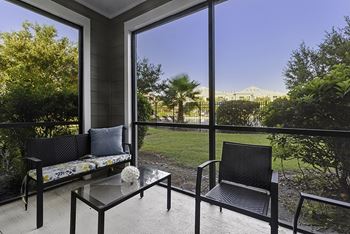 Screened-in patios