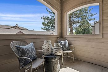 Large patios with spectacular views*