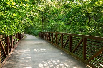 Enjoy the nearby running/biking trail and take in nature's beauty