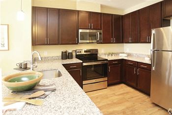 Urban green - high-end stainless steel appliances