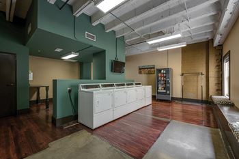 On-site laundry facility