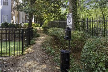 Pet-friendly community with dog park