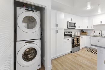 Full-sized washer/dryers