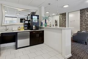 Philadelphia apartment for rent - Starbucks coffee in the resident café - Hill House at Chestnut HIll