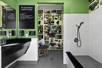 Pet spa/grooming center