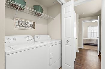 Full-sized washer/dryers