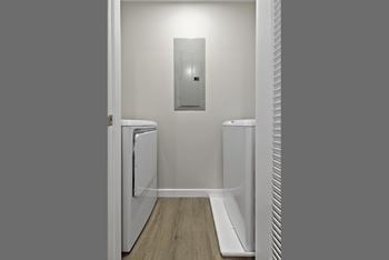 Washer/dryers included*