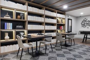 Poker and card game room