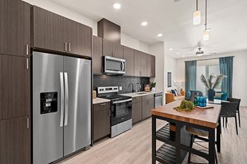 Premium stainless-steel appliances