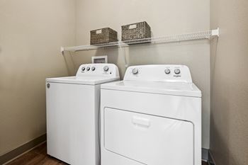 Full-sized whirlpool washer/dryers