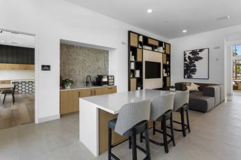 Resident coffee bar