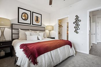 Oversized walk-in closets