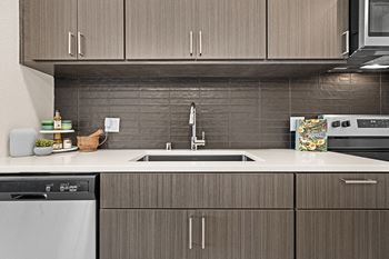 Undermount sink in kitchens