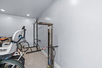 Two bike repair stations