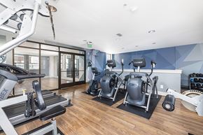 Dallas apartment for rent - Sky fitness - state-of-the-art fitness center with city views - The Kirby