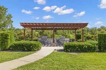 Outdoor kitchen/entertainment area