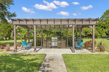 Outdoor kitchen/entertainment area