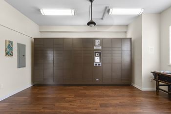 Electronic parcel locker system