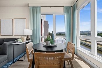 Floor to ceiling windows to maximize natural light*