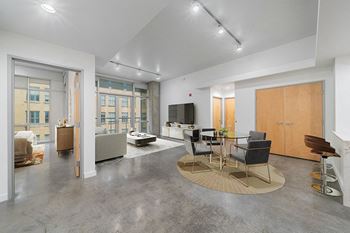 Stained or polished concrete floors