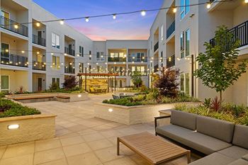 Courtyard access from patios*