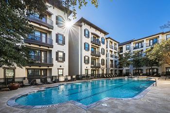 Urban oasis with lap pool